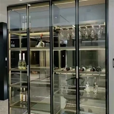 Bar Cabinet with Glass